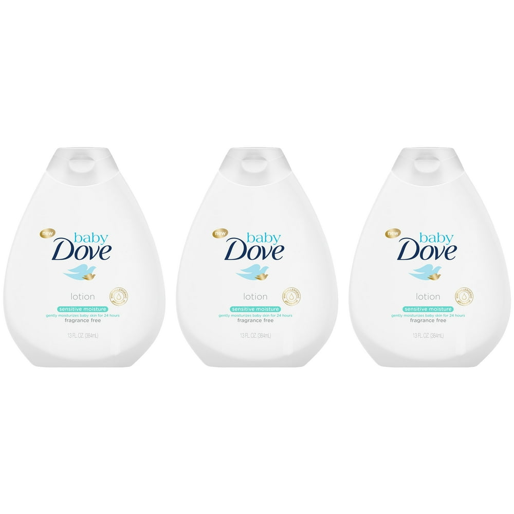 Baby Dove Lotion Sensitive Moisture 13 oz, 3 count