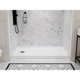 thumbnail image 2 of Alexander 60 in. L x 30 in. W Alcove Shower Pan Base with Left Drain in Glossy White Marine Acrylic, 2 of 9