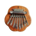 thumbnail image 2 of Nilvkv Solid Wood 8-Tone Mini Thumb Piano Musical Instrument Wooden 8-Tone Finger Piano Home Decor, 2 of 6