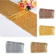 thumbnail image 2 of Transemion Mariage Table Sequin Table Runner Nappe Couverture Partie Table Runner Nappe Couverture Banquet Décoration 30x180CM No.02 1Set, 2 of 6