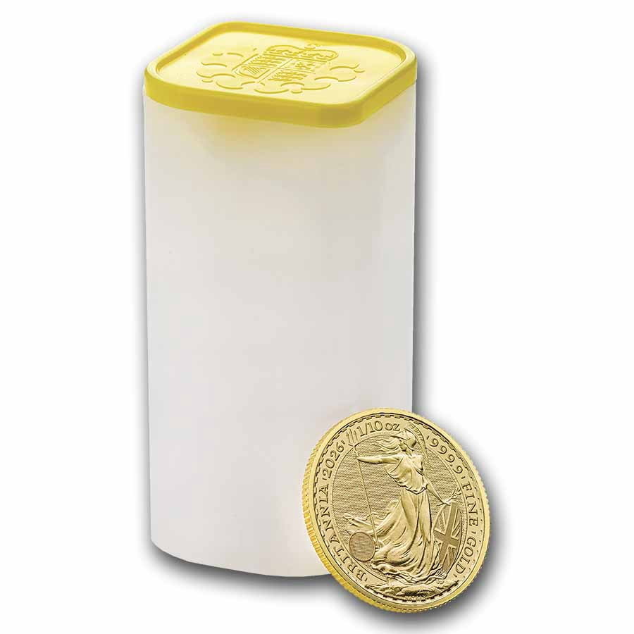 2026 Great Britain 1/10 oz Gold Britannia BU