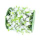 thumbnail image 4 of 82 pies / 25 m Rose Flower Faux Pearl String Beads Garland Roll para el jardín de su casa Blanco Sunnimix cadena de perlas de flores, 4 of 7