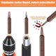 thumbnail image 4 of Juego de destornilladores de precisión, kit de reparación electrónica profesional 68 en 1 para productos electrónicos naranja, 4 of 5
