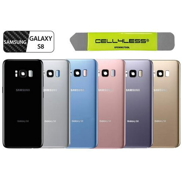Cell4less Samsung Galaxy S8 Back Glass Replacement With Camera Lens Installed All Colors Available G950 Walmart Com Walmart Com