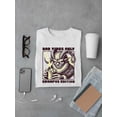 thumbnail image 3 of Bad Vibes Only Creepy Krampus Holiday Men's Tshirt, 3 of 4