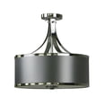 thumbnail image 1 of Whitfield Lighting SF2316-GYCH Anneaux Chromés Semi-Encastrés 16 Pouces, 1 of 2