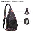 thumbnail image 2 of Stylish Crossbody Sling Bag Eiffel Tower Trendy Sling Backpack for Women/Men Adjustable Lightweight Travel Hiking Casual Daypack for Unisex, 2 of 4