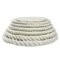 West Coast Paracord Original Natural Cotton Rope - Choose from 3/4", 11/16", 5/8", 1/2", 3/8", 5/16", 7/32", 3/16" Sizes - Available in 10, 25, 50, 100 Foot Lengths
