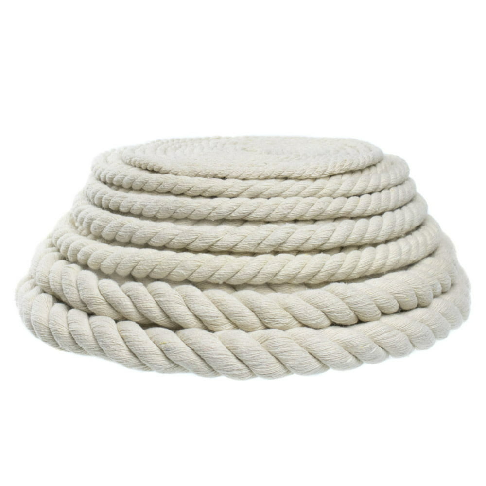 West Coast Paracord Original Natural Cotton Rope Choose from 3/4", 11/16", 5/8", 1/2", 3/8", 5