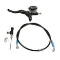 thumbnail image 1 of Brake Master  With Hose, Sturdy Brake Master Cylinder With Hose Humanized Universal Durable  For 22mm Handlebar Black, 1 of 8