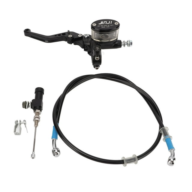 Brake Master With Hose, Sturdy Brake Master Cylinder With Hose Humanized Universal Durable For 22mm Handlebar Black