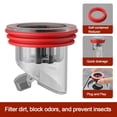 thumbnail image 5 of Colander Accessories Anti Odor Insect Prevention Seal Stopper Drain Cover Basin Drain Filter Sewer Strainer Plug Bathroom Floor Drain Core BLUE, 5 of 8