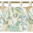 thumbnail image 2 of Barefoot Bungalow Atlantis Window Valance 84x19-inch Jade, 2 of 3