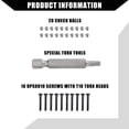 thumbnail image 5 of Unique Bargains 1 Set Car Auto Injector Rebuild Kit Replacement for Ford F-Series Trucks 1999-2003, 5 of 6