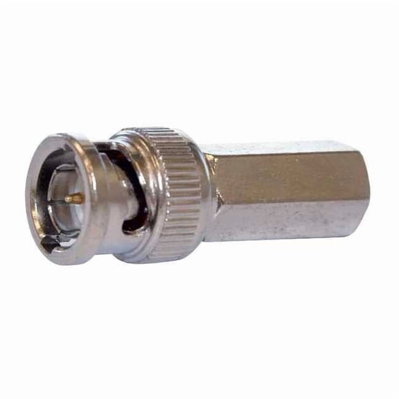 Dolphin Components Coupler, Cable, BNC/Male, RG59, PK10 DC-UG78-10