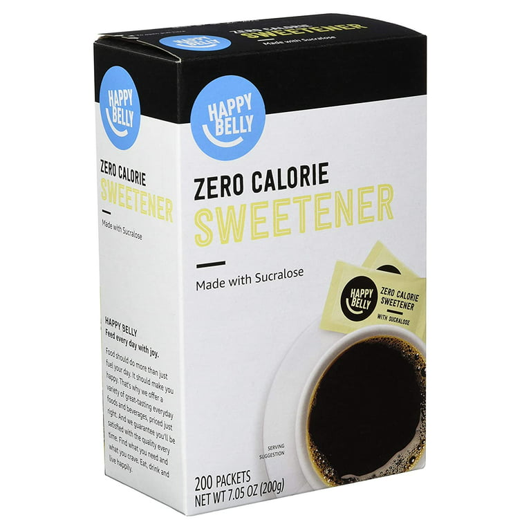 Zero Calorie Yellow Sucralose Sweetener, 200 Count (Previously