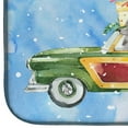 thumbnail image 4 of Merry Christmas Silver Poodle Dish Drying Mat, 4 of 7