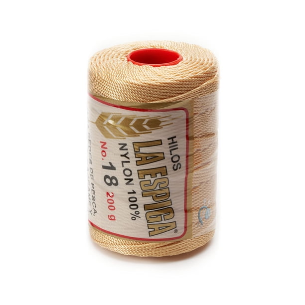 Espiga No.18-100% Nylon Cordón Omega Para Tejer Y Ganchillo - 42 Trigo