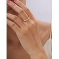 thumbnail image 3 of CFIOZYOS Moissanite Wedding Band Wedding Rings for Women 925 Sterling Silver Rings with 18K White Gold Plated Eternity Stackable Engagement Ring Anniversary Band Size 3.5-12, 3 of 12
