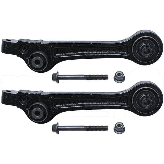 Front Lower Rearward Control Arm Set - Compatible with 2011 - 2021 Dodge Charger 2012 2013 2014 2015 2016 2017 2018 2019 2020