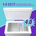 thumbnail image 6 of DEMULLER 4.0 Cu.ft Deep Freezer Top Open Door Compact Freezer with Two Removable Storage Baskets, 6 of 9