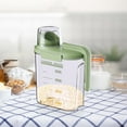 thumbnail image 2 of Rice Storage Container Sealed Jar New Kitchen Grain and Miscellaneous Grain Jar Insect Proof -Proof Sealed Jar Transparent Fresh-Keeping Box Miscellaneous Grain Kitchen Pantry Organizers and Storage, 2 of 3