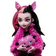 thumbnail image 3 of Monster High Draculaura Fashion Doll and Accessories, Creepover Party Set with Pet, 3 of 6