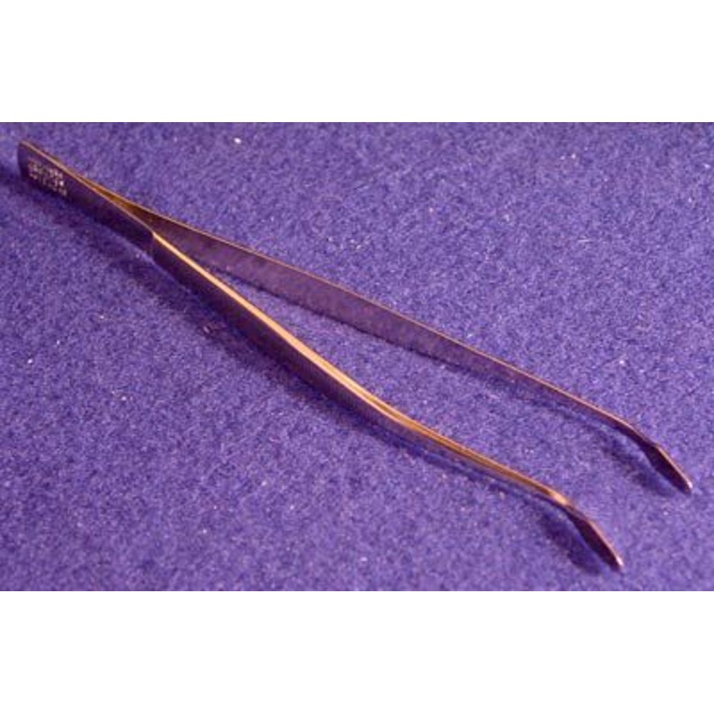 Showgard 907 Stamp Tongs, 6 Angle Tip