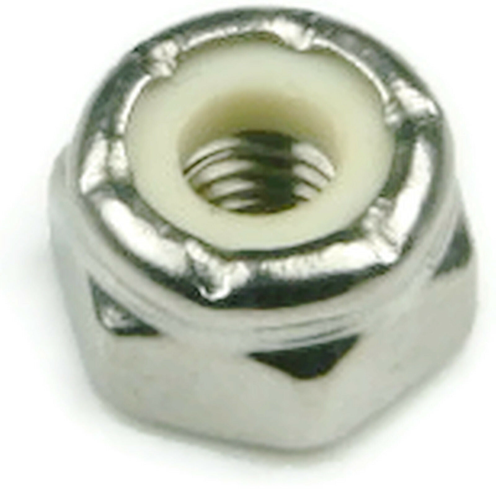 316 Stainless Steel Nylon Lock Nut UNC 632, Qty 100