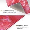 thumbnail image 3 of Bohemian Mandala Dish Drying Mat for Kitchen Counter Boho Ethnic Drying Mat 18 x 24 inch with High Absorbent Reversible Microfiber Dish Drying Pad Dish Rack Pad Drainer Mat for Coffee Bar, 3 of 6