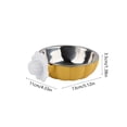 thumbnail image 3 of Stainless Steel Hanging Pet Bowl for Crate – Adjustable Hook-on Cage Water & Food Feeder for Dogs Cats | Splash Proof Rim, Detachable & Easy Clean, 3 of 7