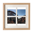 thumbnail image 1 of Pine Tree Montagne Art Déco Mode Cadre Mur Table Affichage 4 Ouvertures Image, 1 of 3