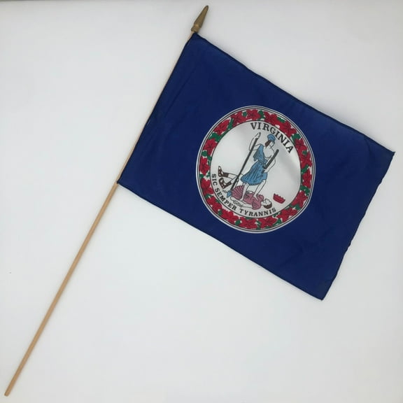 Virginia Flag 12" X 18" (12PK)