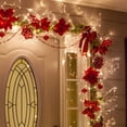 thumbnail image 5 of Wintergreen Lighting 118" Prelit Artificial Climbing Vine, White with Warm White LED Lights for Home Party Wedding Decor, 5 of 7