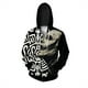thumbnail image 5 of Sudadera con capucha Hellhound con estampado 3D para hombre, sudadera con gráfico de Monster Girl Wolf, sudadera de ocio de gran tamaño con cremallera, sudaderas con capucha de manga larga, 5 of 5
