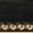 Black Square with Gold Beads, variant on ArtToFrames 24" x 30" Gold Square with Beads Picture Frame, 24x30 inch Gold Wood Poster Frame (WOM-5020)