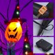 thumbnail image 3 of Lámpara Cadena de luces LED de Halloween Guirnalda de fantasmas de calabaza Festival Decoración del hogar (A) Likrtyny Para estrenar, 3 of 7