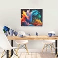 thumbnail image 5 of Picia Vibrant Fluid Motion Art Pattern Decorative Picture – Unique Wall Art, Modern Canvas Print for Trendy Interiors (Horizontal), 5 of 6