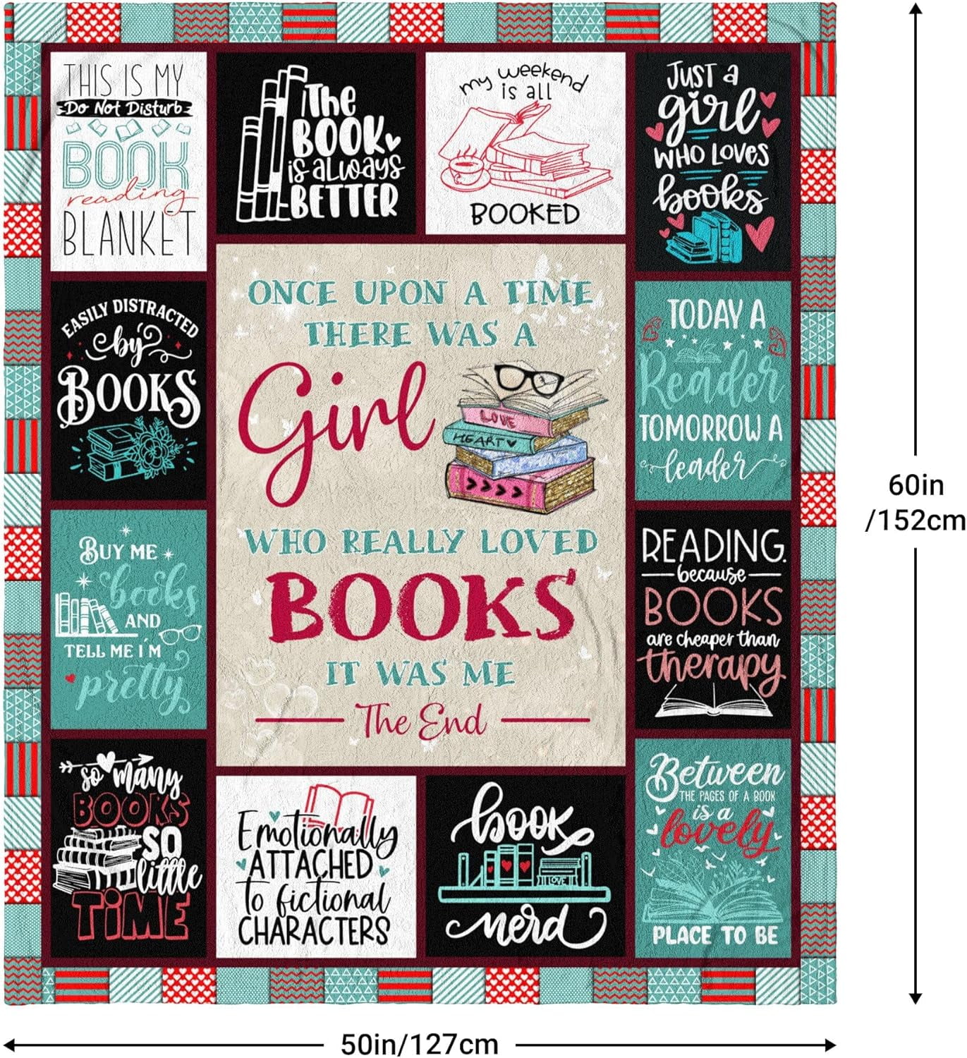 Book Lovers Gifts for Women, Bookish Gifts for Book Lovers Women, Book Lovers Gift Ideas Throw Blanket, Reading Gifts for Readers/Librarian/Book Nerd/Bookworm, Book Club Gifts