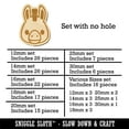 thumbnail image 2 of Witty Donkey Mule Head Wood Mini Charms Shapes DIY Craft Jewelry - No Hole - 25mm (7pcs), 2 of 7