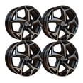 thumbnail image 1 of 4 RINES 15 4X100 BLACK MACHINE FACE -GOL, Aveo,Spark, March, 1 of 2