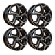 thumbnail image 1 of 4 RINES 15 4X100 BLACK MACHINE FACE -GOL, Aveo,Spark, March, 1 of 2