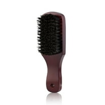 RAGUPEL Natural Boar Bristle Hair Brush Paddle Anti-static Scalp Massage Dark Wood Beard
