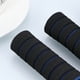 thumbnail image 4 of EeaseMX empuñaduras de manillar para bicicleta de carreras, motocicleta, de esponja, antideslizantes (azul y negro), 4 of 7