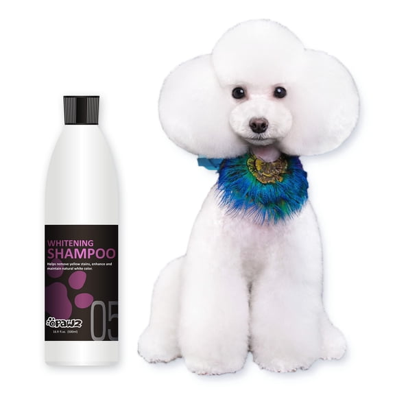 Shampoo morado blanqueador para perros y gatos OPAWZ 500 ml