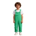 thumbnail image 4 of ZHOGXU Kids Girls Boys Romper Sleeveless Suspenders Solid Color Comfortable Fashion Jumpsuit For Stage Performance And Daily Wear,Green,6-7 Years, 4 of 4