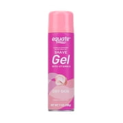 Equate Womens Dry Skin Shave Gel with Vitamin E, 7 oz