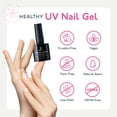 thumbnail image 3 of Set de esmaltes de uñas en gel SUNUV Hema Free, 16 colores, 7,5 ml, con capa base, 3 of 9
