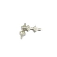thumbnail image 4 of KLKCMS 50 Pieces/Lot Vintage Alloy Clear Shiny Rhinestone 3 Hole Spacer Bar Connector, 4 of 5
