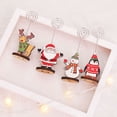 thumbnail image 4 of Bearachild Titular de la nota de Navidad Tarjeta de visita Mensaje Imagen Decoración Muñeco de nieve Clip Decoración de la Suministros para Kits de decoración para fiestas Muñeco de nieve Bearachild HA070425-02, 4 of 6